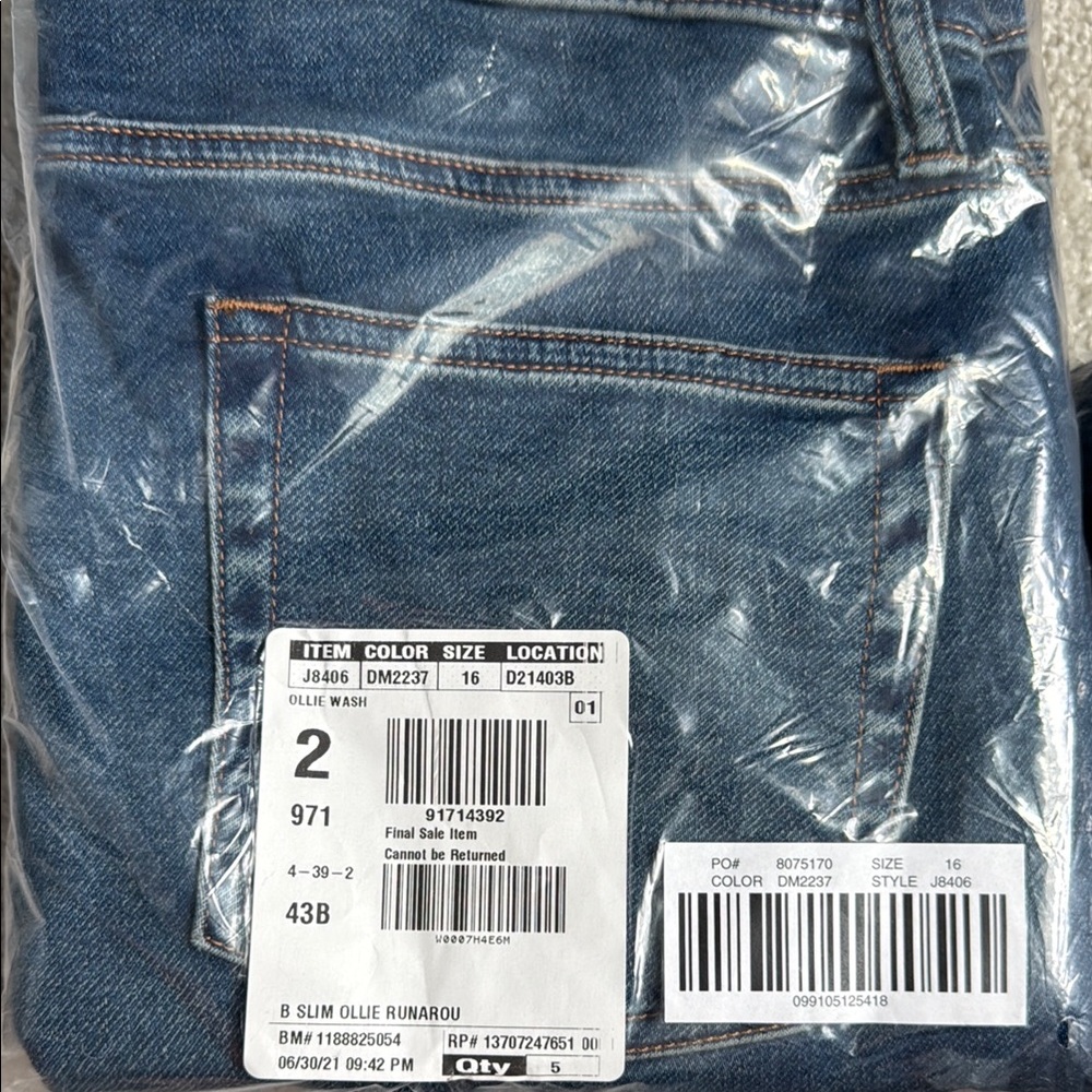 Blue Denim Jeans